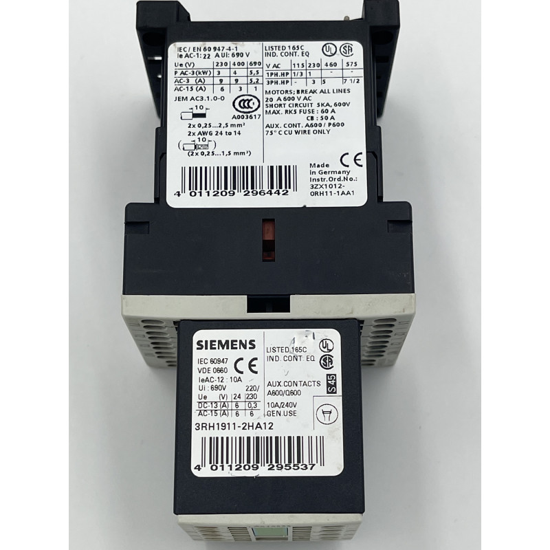 Siemens 3RT1016-2AB01Stycznik