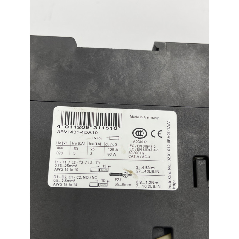 Siemens 3RV1431-4DA10