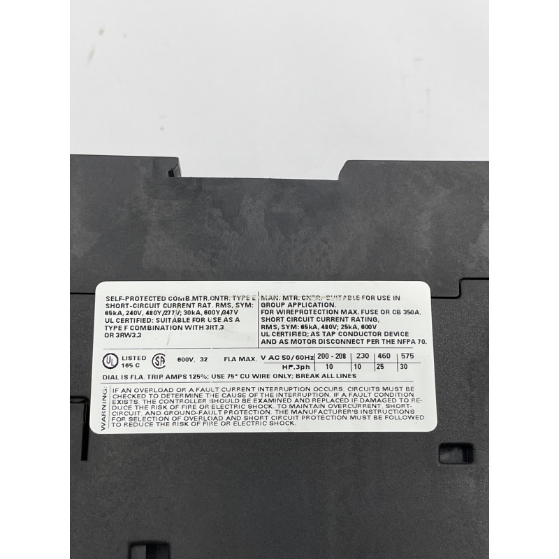 Wyłącznik silnikowy SIEMENS 3RV1031-4EA10