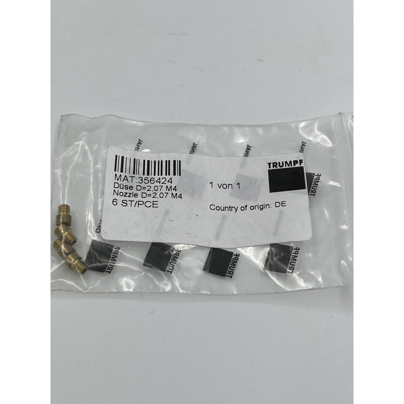 Nozzle D 2,07 M4 (Głowica tnąca) (TRUMPF Mat.nr:356424)