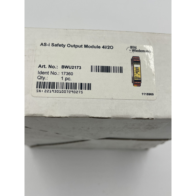 Przekaźnik bezpieczeństwa BWU2173