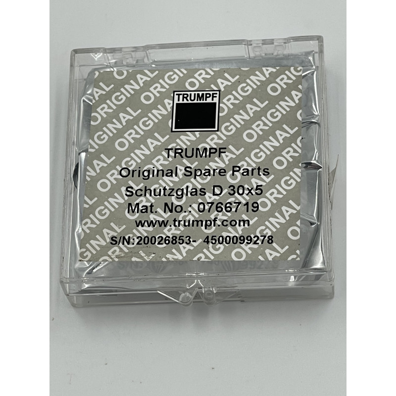 TRUMPF Szkiełko ochronne D30x5mm (TRUMPF Mat.nr: 0766719)