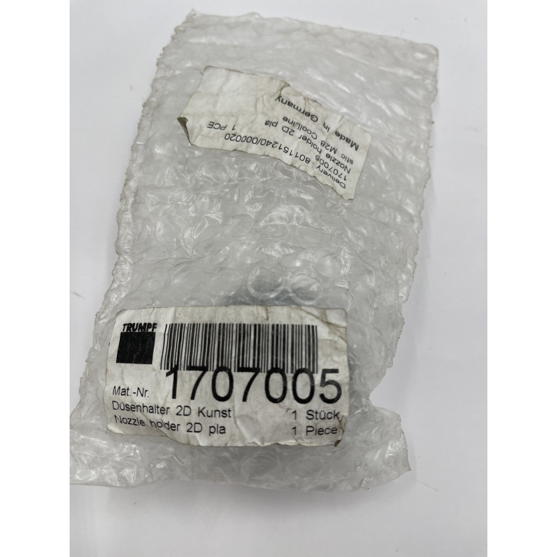 TRUMPF Nozzle holder 2D plastic M28 CoolLine (TRUMPF Mat.nr:1707005)