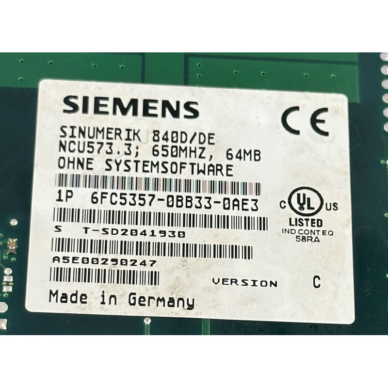 Siemens karta NCU 573.3 650MHz, 64MB