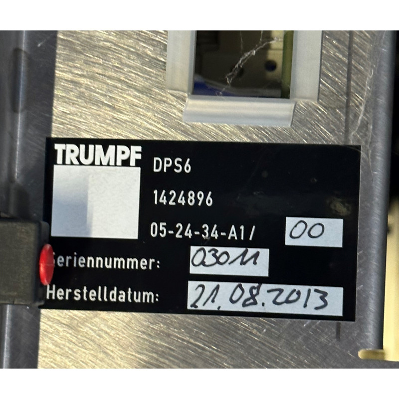 TRUMPF DPS6 05-24-34-A1/00 (TRUMPF Mat.nr:1424896)