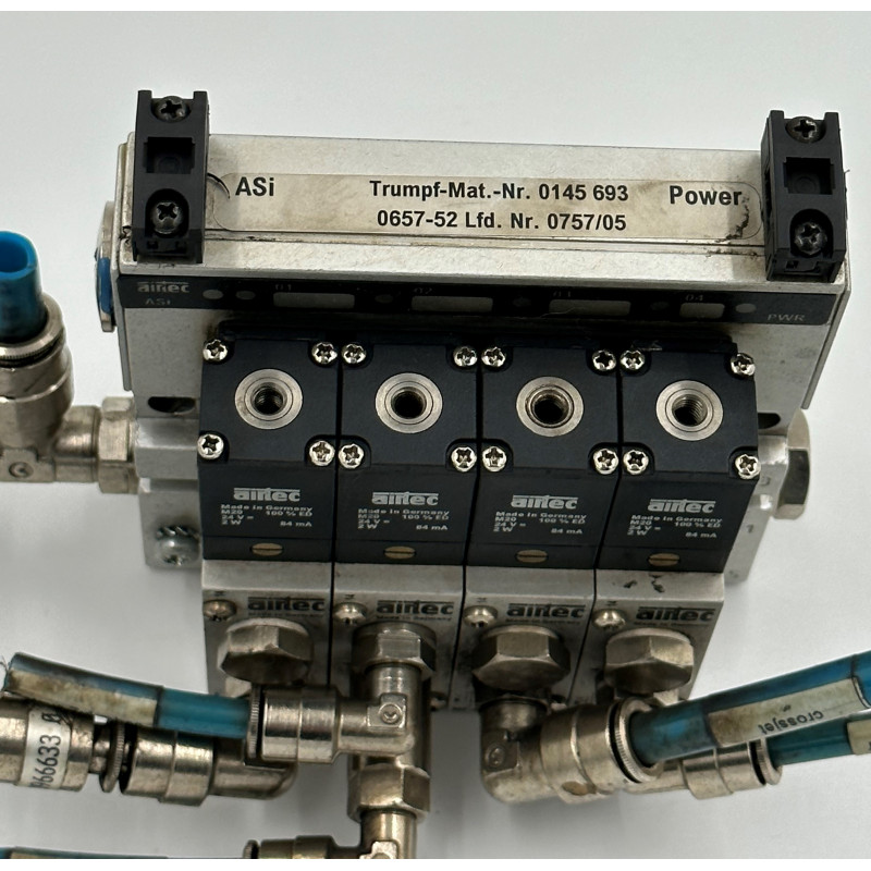 Blok zaworów, Valve block RE04/4-AS3, Trumpf 0145693