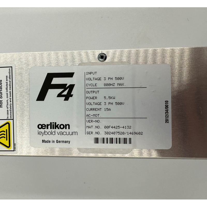 Leybold 00 F4 425-4132 Inverter Power Filter, FILTR FALOWNIKA