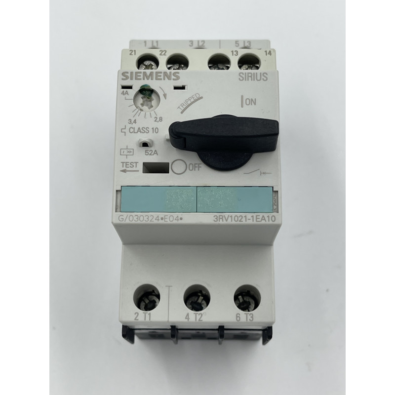 Wyłącznik silnikowy SIEMENS 3RV1021-1EA10