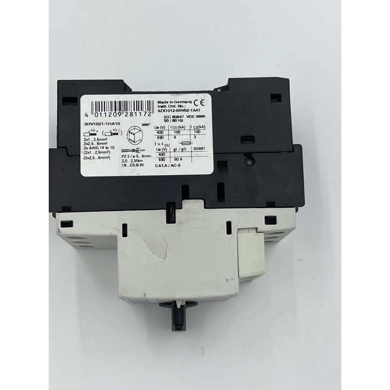 Wyłącznik silnikowy SIEMENS 3RV1021-1HA10