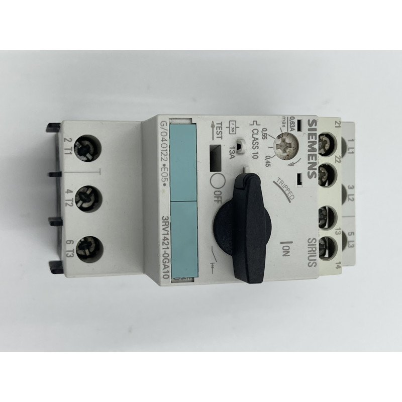 Wyłącznik silnikowy SIEMENS 3RV1421-0GA10