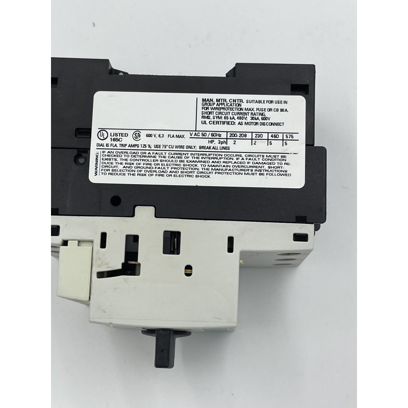 Wyłącznik silnikowy SIEMENS 3RV1421-1GA10