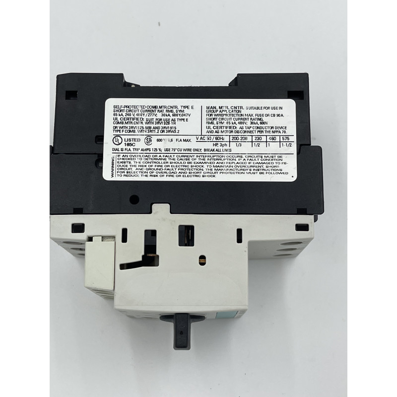 Wyłącznik silnikowy SIEMENS 3RV1021-1AA10