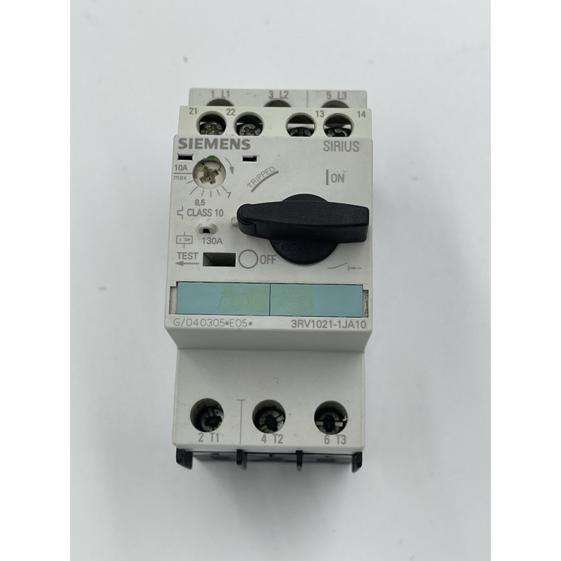 Wyłącznik silnikowy SIEMENS 3RV1021-1JA10
