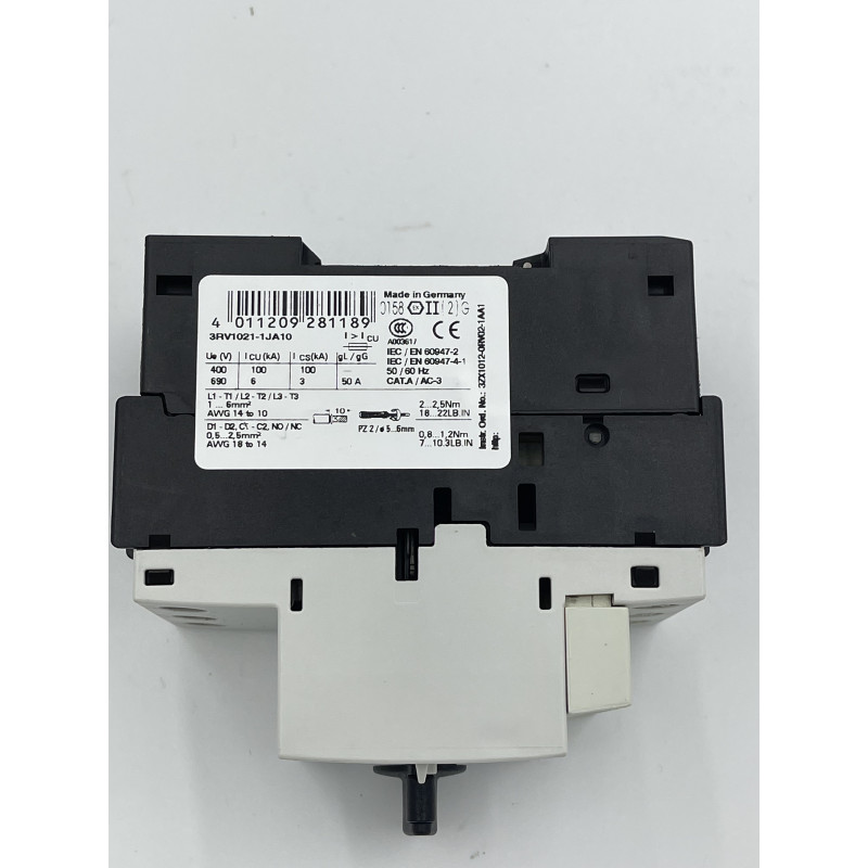 Wyłącznik silnikowy SIEMENS 3RV1421-1FA10