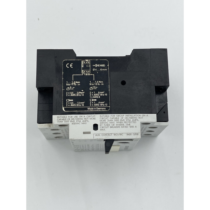 Wyłącznik silnikowy SIEMENS  3VU1300-1ML00