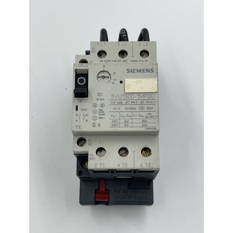 Wyłącznik silnikowy SIEMENS 3VU1300-1MP00