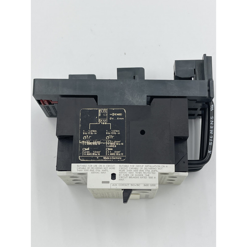 Wyłącznik silnikowy SIEMENS 3VU1300-1MF00