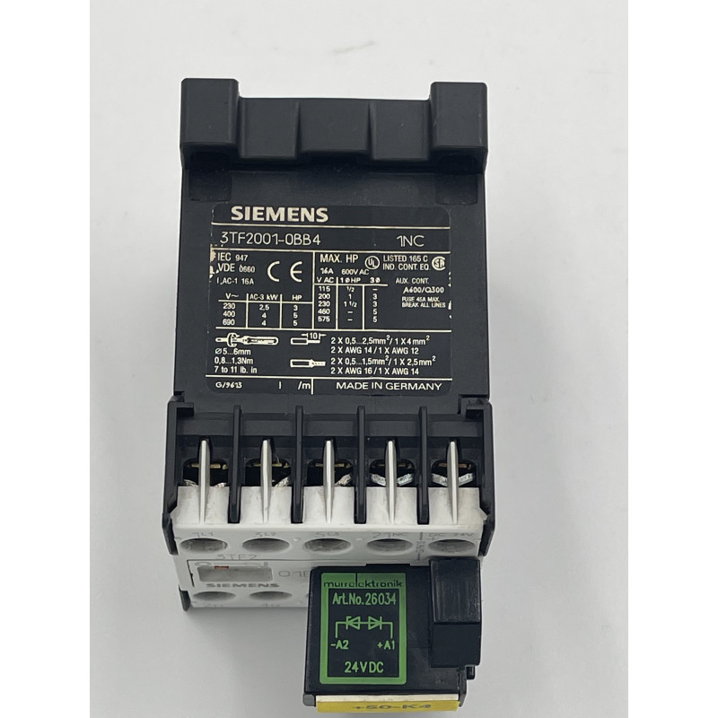 SIEMENS 3TF2001-0BB4 Stycznik 1NC