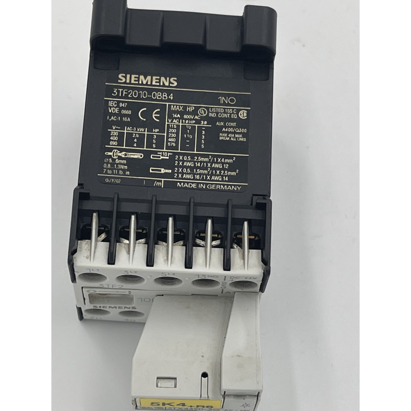 SIEMENS 3TH2022-0BB4 Stycznik 2NO+2NC