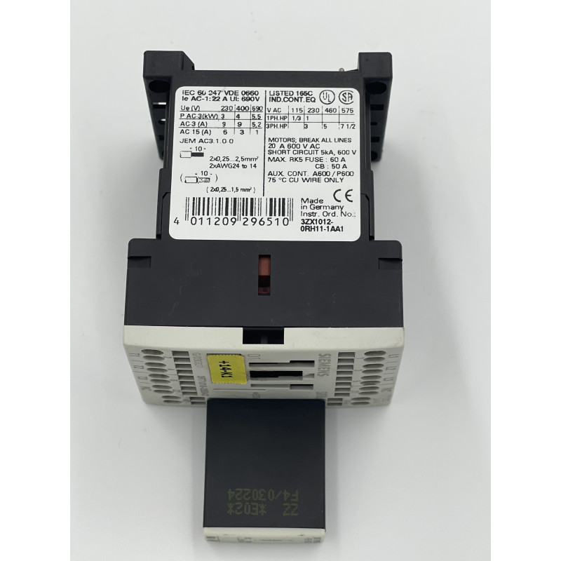 Stycznik SIEMENS 3RT1016-2BB42