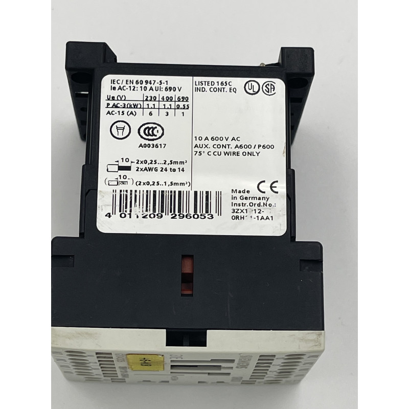 SIEMENS 3RH1131-2BB40 Stycznik