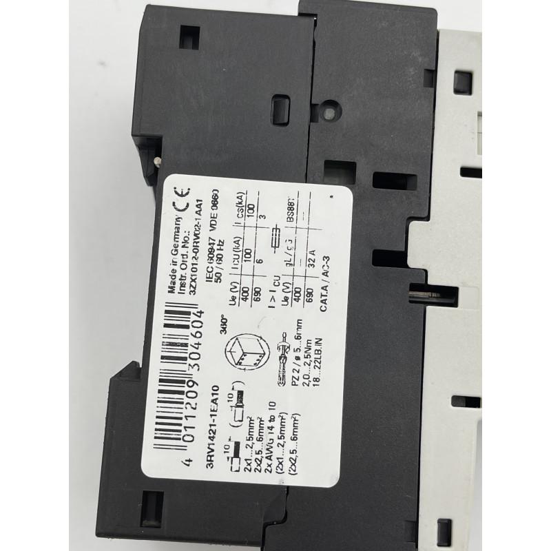 Wyłącznik silnikowy SIEMENS 3RV1421-1EA10