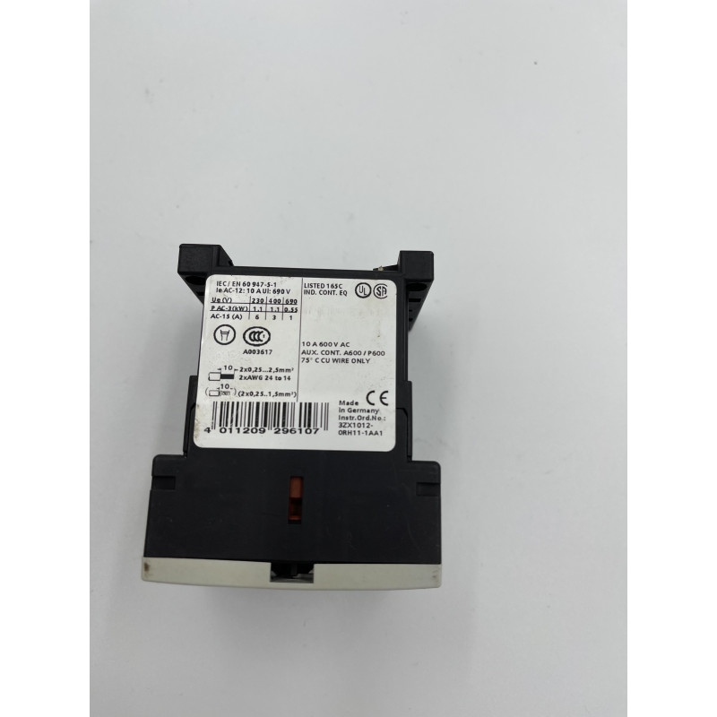 SIEMENS 3RH1140-2BB40 Stycznik