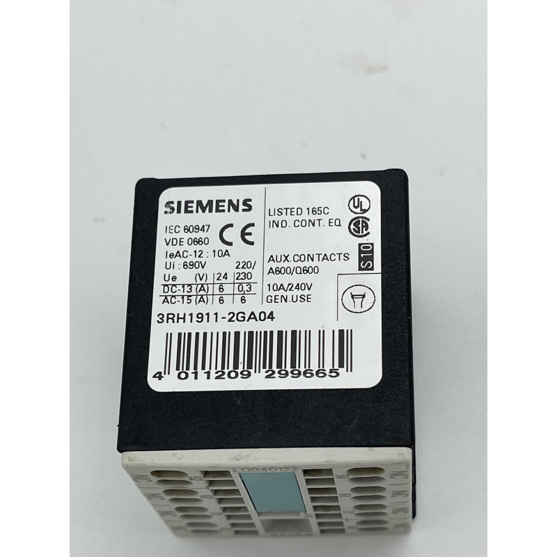 SIEMENS 3RH1911-2GA04