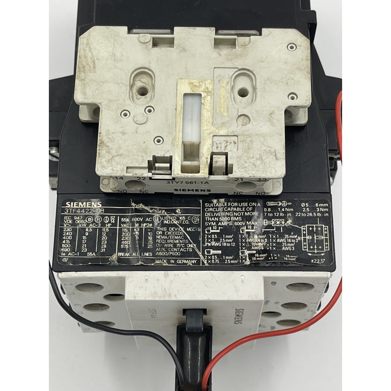 Siemens 3TF4422-0B Stycznik