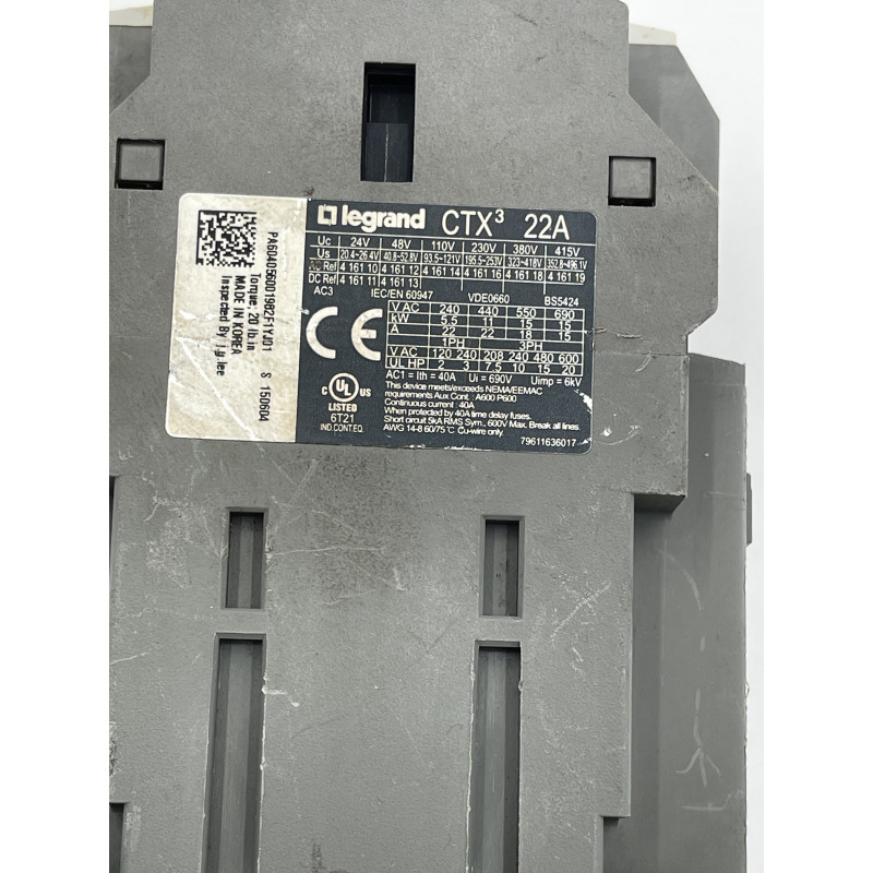 LEGRAND CTX22 22A Stycznik