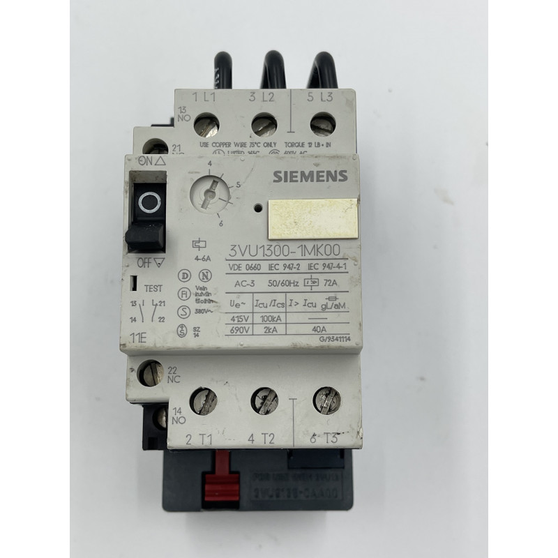 Wyłącznik SIEMENS 3VU1300-1MK00